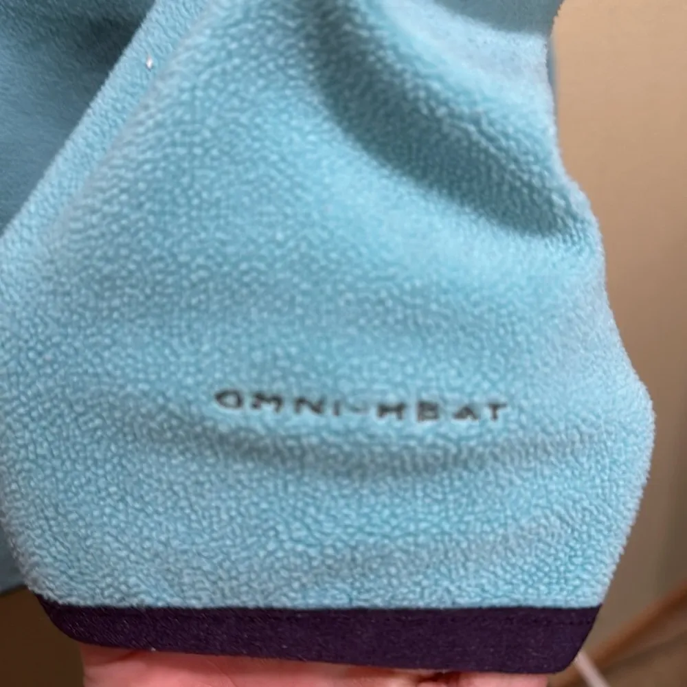 Columbia size small Omni Heat Blue Quarter-Zip Pullover - Image 4