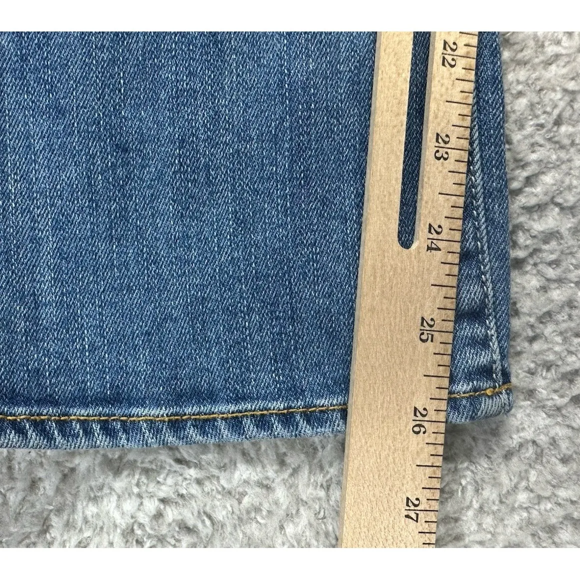 American Eagle Stretch Artist Distress Size 14 Regular Flip Button Pockets - Image 8