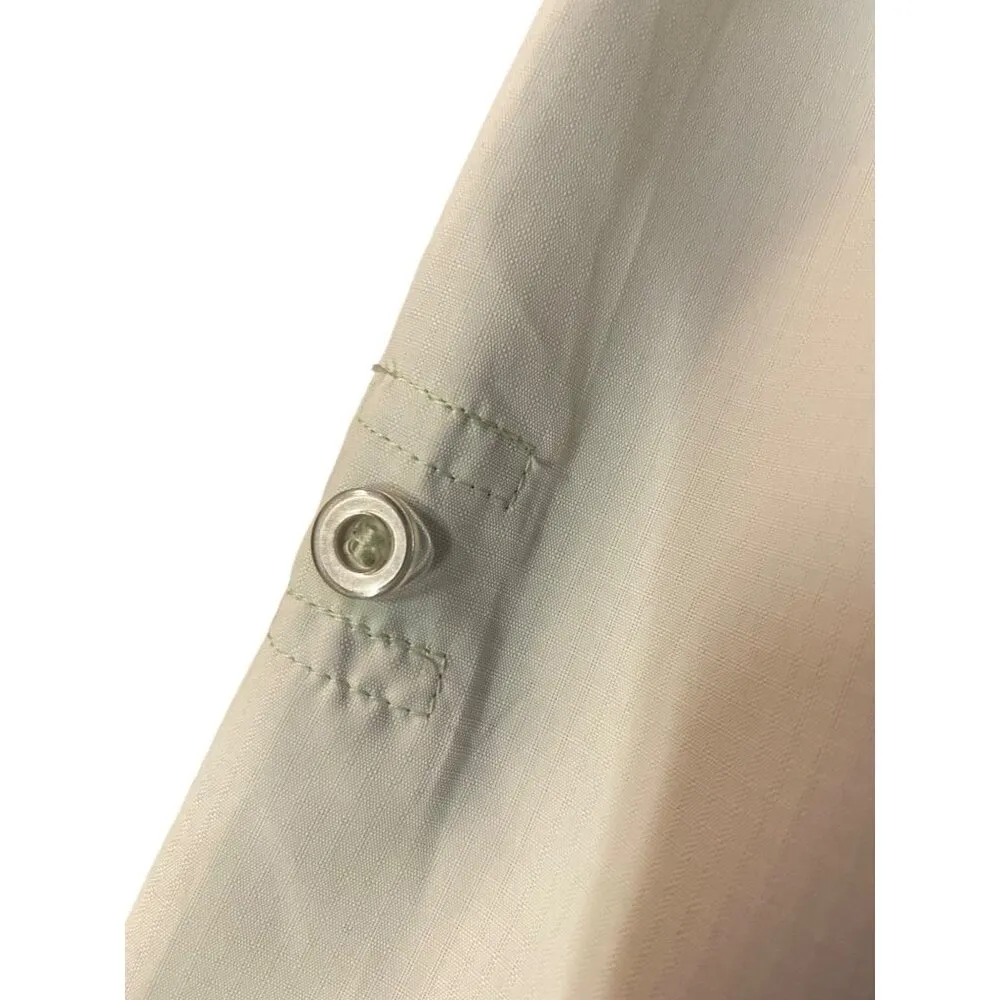 10,000 ft Above Sea Level Blouse Womens XL NEW Light Lime Green - Image 15