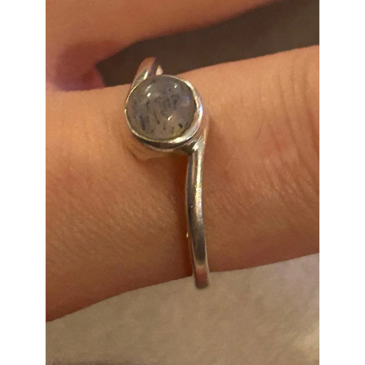 925 sterling silver ring band size 8.5 lot c21 - Image 5