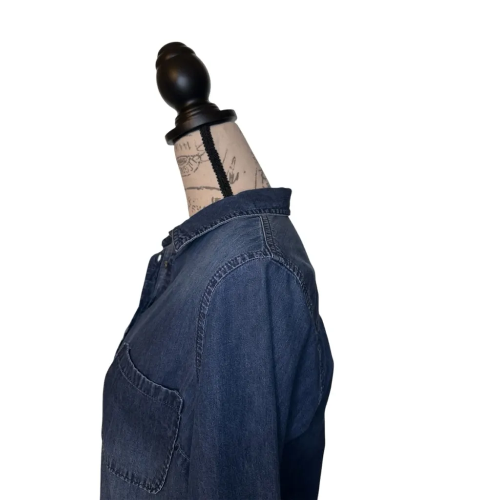 Merona Large Chambray Button down Shirt - Image 7