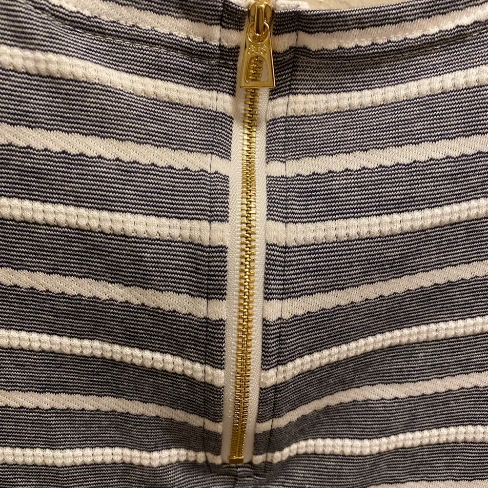 Sail to Sable Nautical Striped Short Sleeve Mini Dress - Image 7