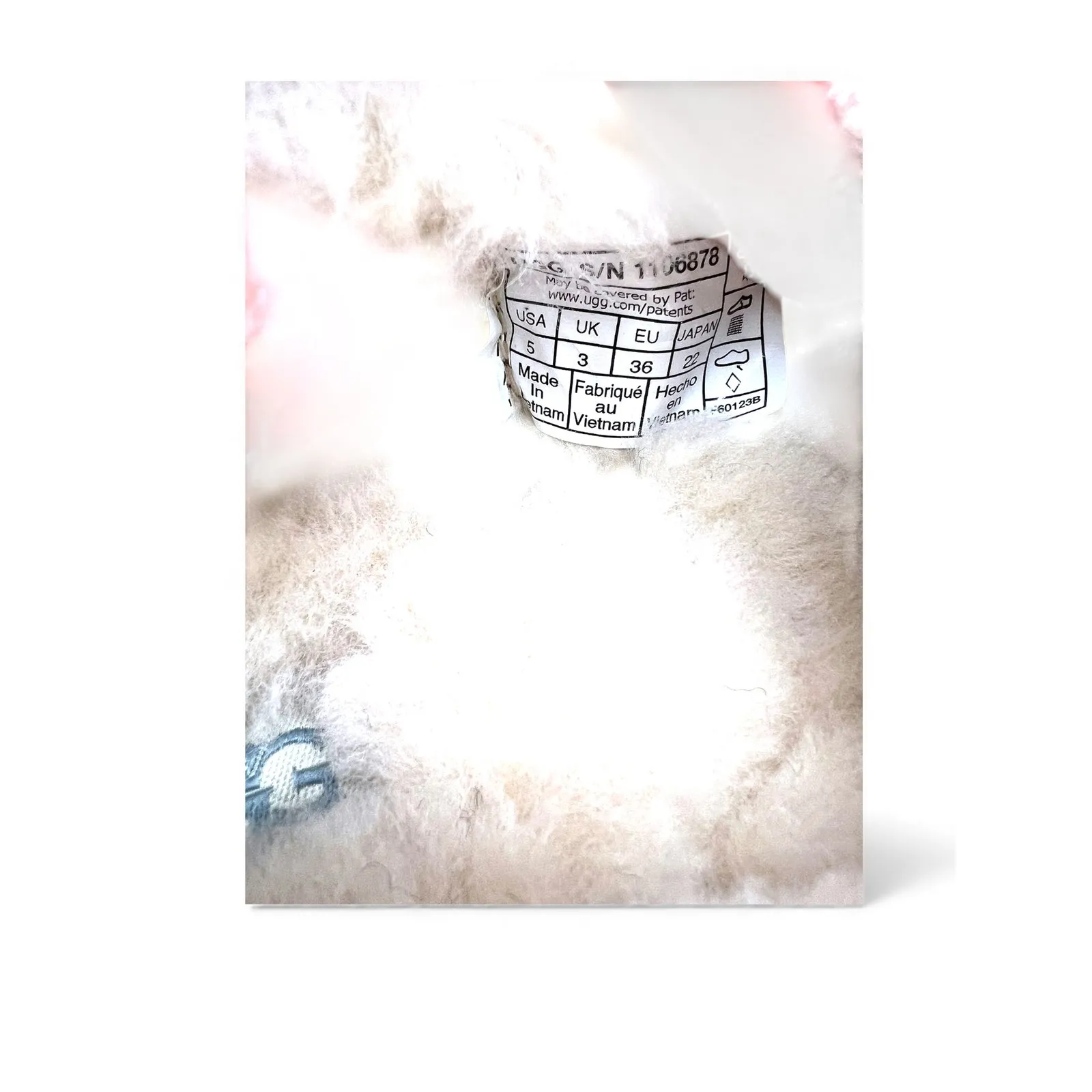 New- UGG 5 Women's Ansley slippers light grey suede Driving Loafer Sherpa Wool - Image 6