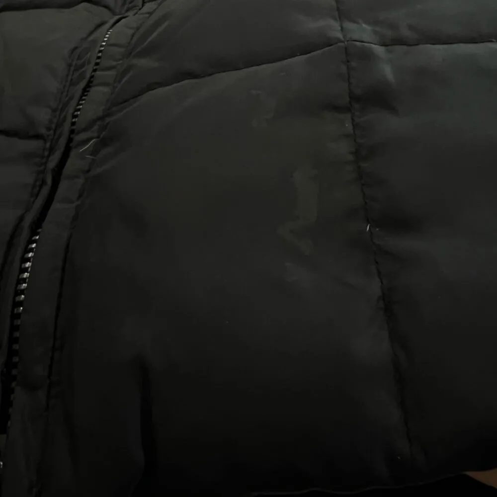 Gap  Black Down Feather Puffer Jacket Large Women's Quilted Puffer Jacket Down - Image 9