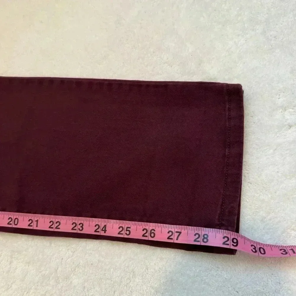 Soft Surroundings The Ultimate Pullon Relaxed Straight Jeans Size M Purp… - Image 8