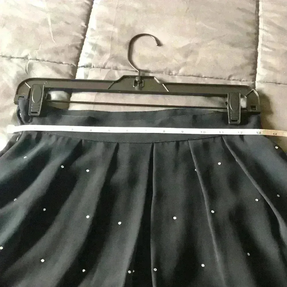 BCBGeneration Black Skirt with Crystal - Image 6