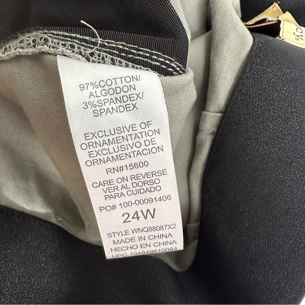 Democracy Shorts 24W Army Green Camo Camouflage Cargo Ab Technology Curvy New - Image 8