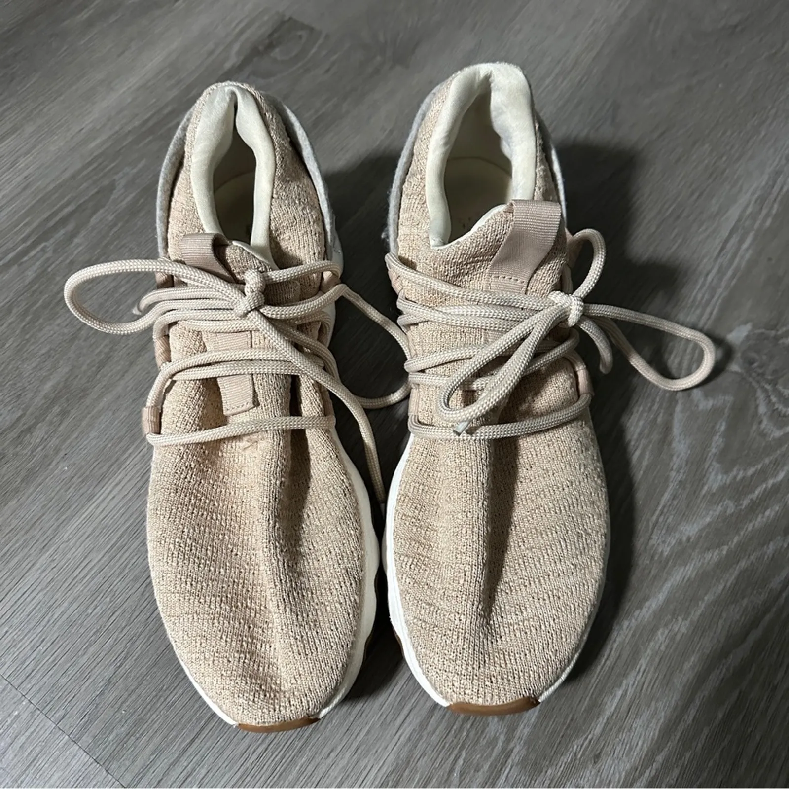 Sorel Kinetic Lace Up Sneaker Tennis Shoes‎ in Natural Tan/Blush Size 9 - Image 2