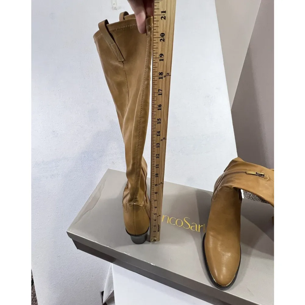 Franco Sarto Women's glenice Knee High Boots Size 9.5 In DESERT CAMEL - Image 9