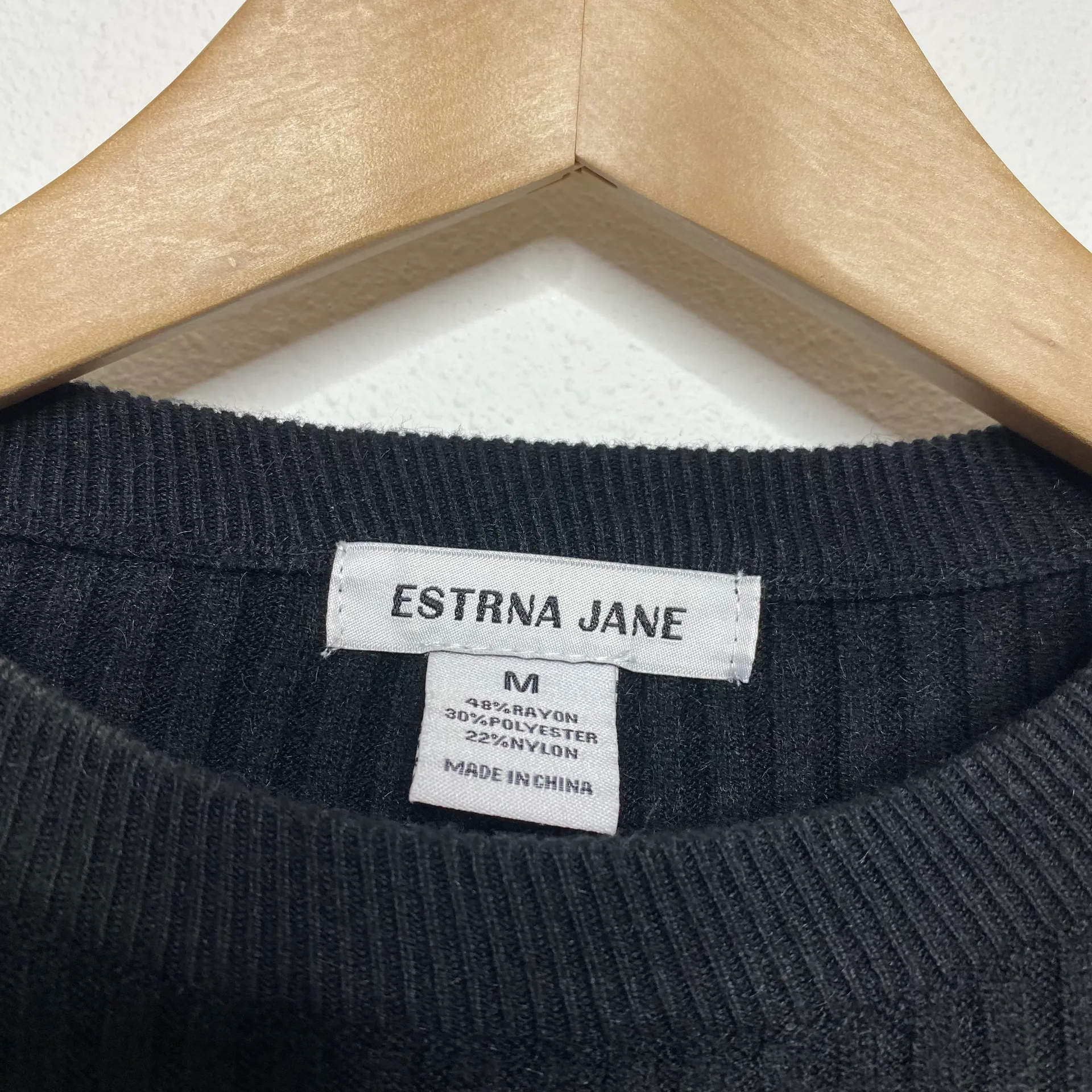 Black Fringe Sweater - Image 6