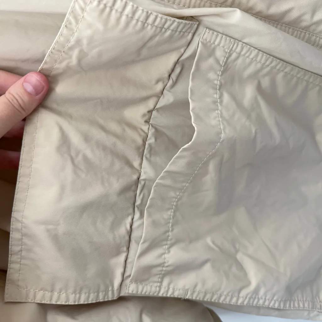 RTR Elizabeth‎ and James Bowery Cream Oversized Ruched Sleeve Jacket Sz M - Image 8