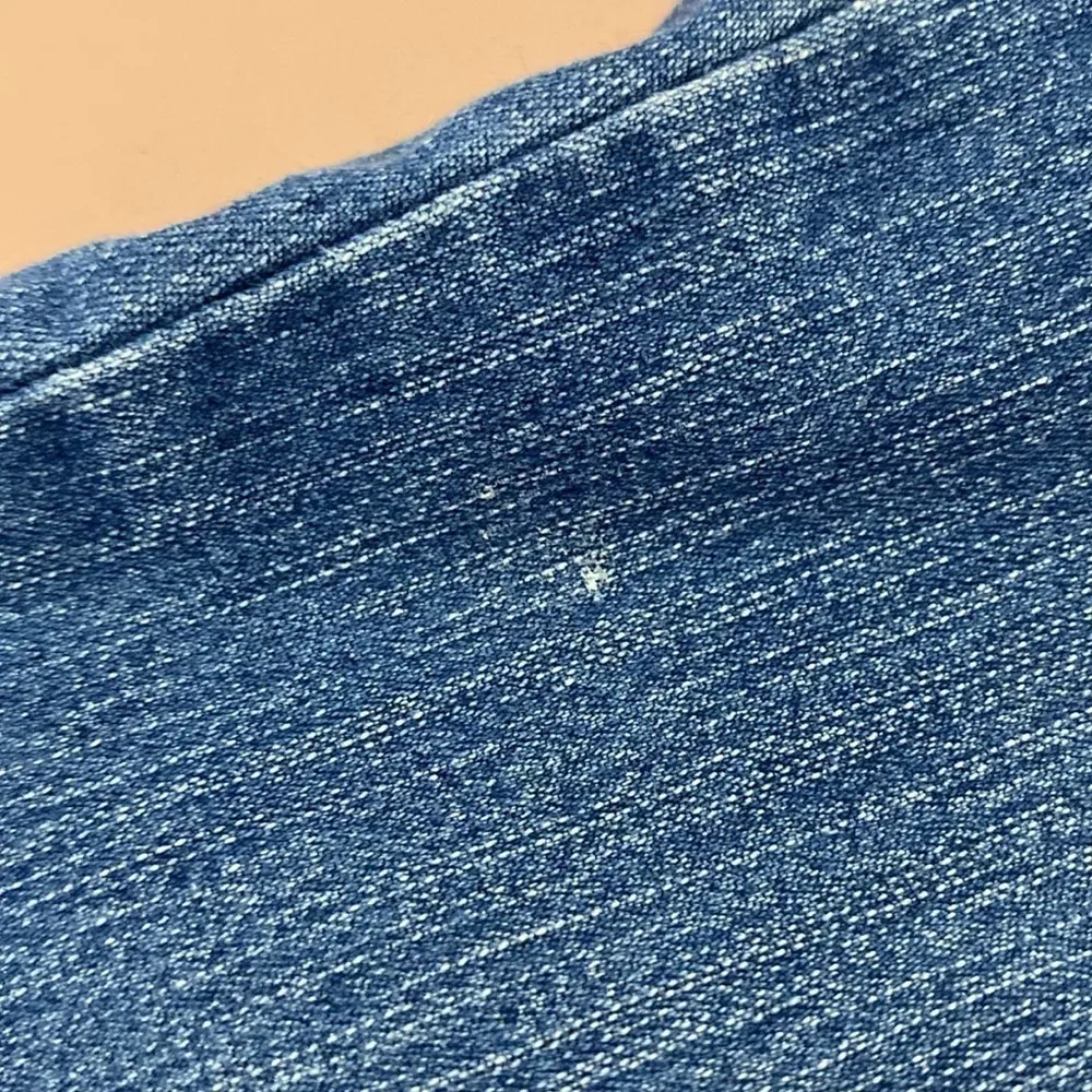 Blair Mom High Rise Tapered Casual Denim Pant Blue M - Image 7