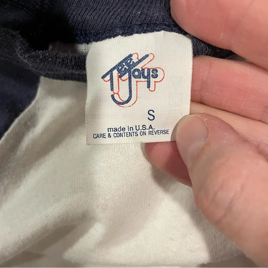 Vintage 80s single stitch USA I survived Busch Gardens baseball ringer t - Image 4