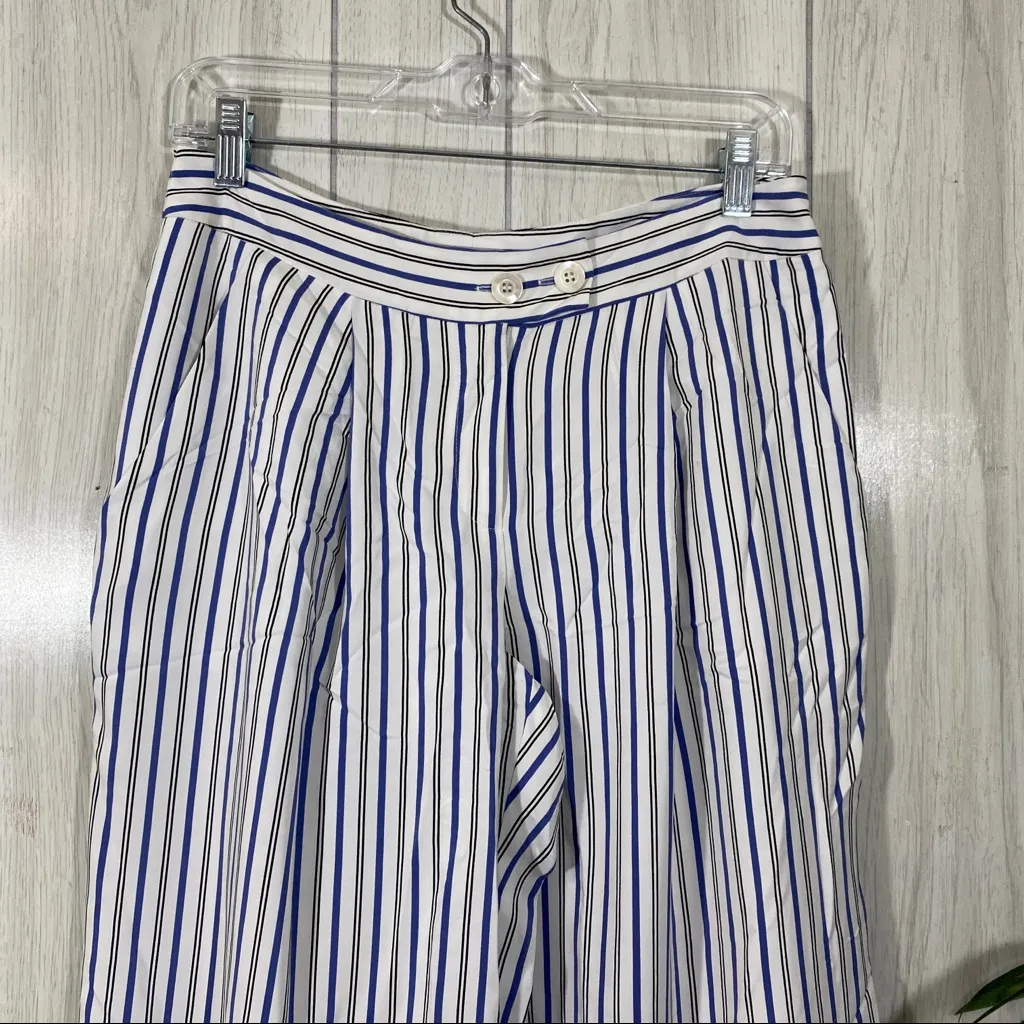 Carlisle New York Striped Silk Pant size 4 - Image 5