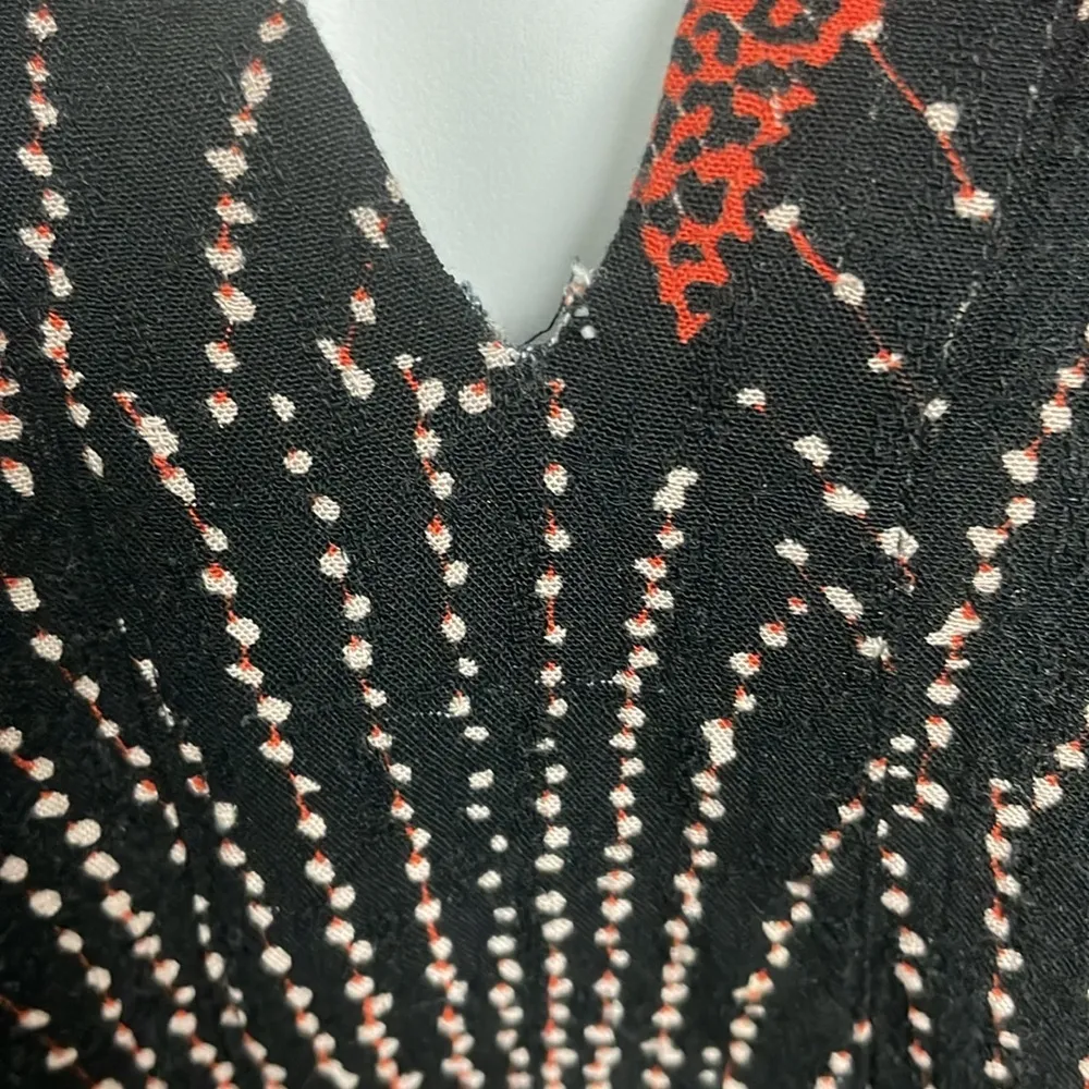 Maeve by Anthropologie Tania Tiered Boho Harper Tunic Dress V-Neck Short Sleeve - Image 5