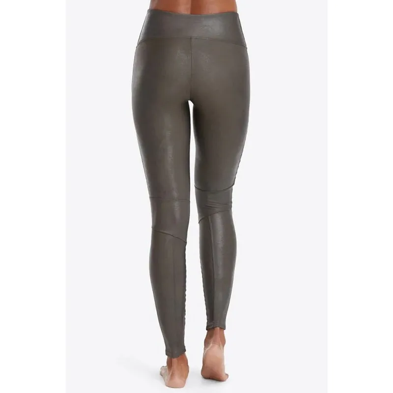 Spanx Faux Leather Moto Leggings Size XS Grunge Emo Chic Y2K - Image 15