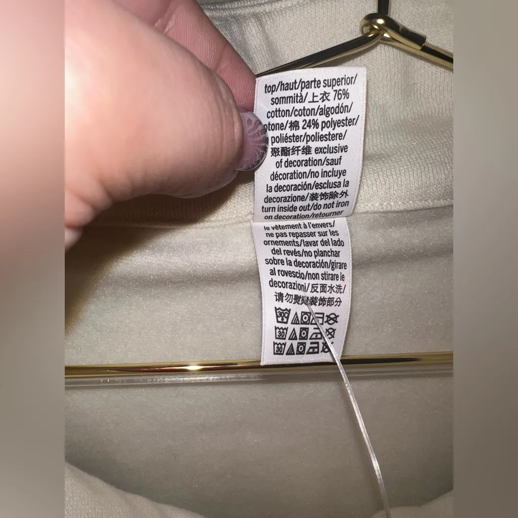 PINK Victoria’s Secret Floral Embroidered Zip Up Jacket NWT - Image 7