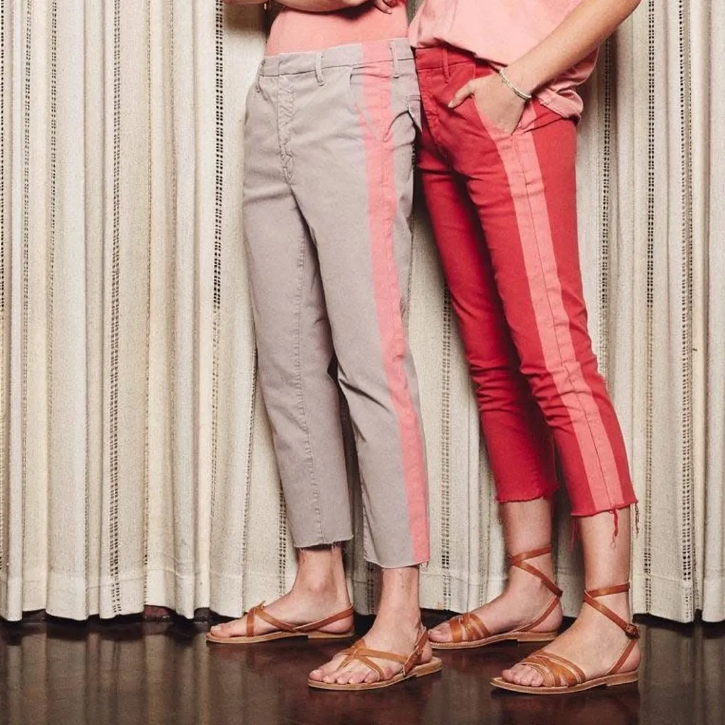 Mother The Shaker Prep Fray Killing Time in Cement Wash Women’s Size 26 Tan - Image 3