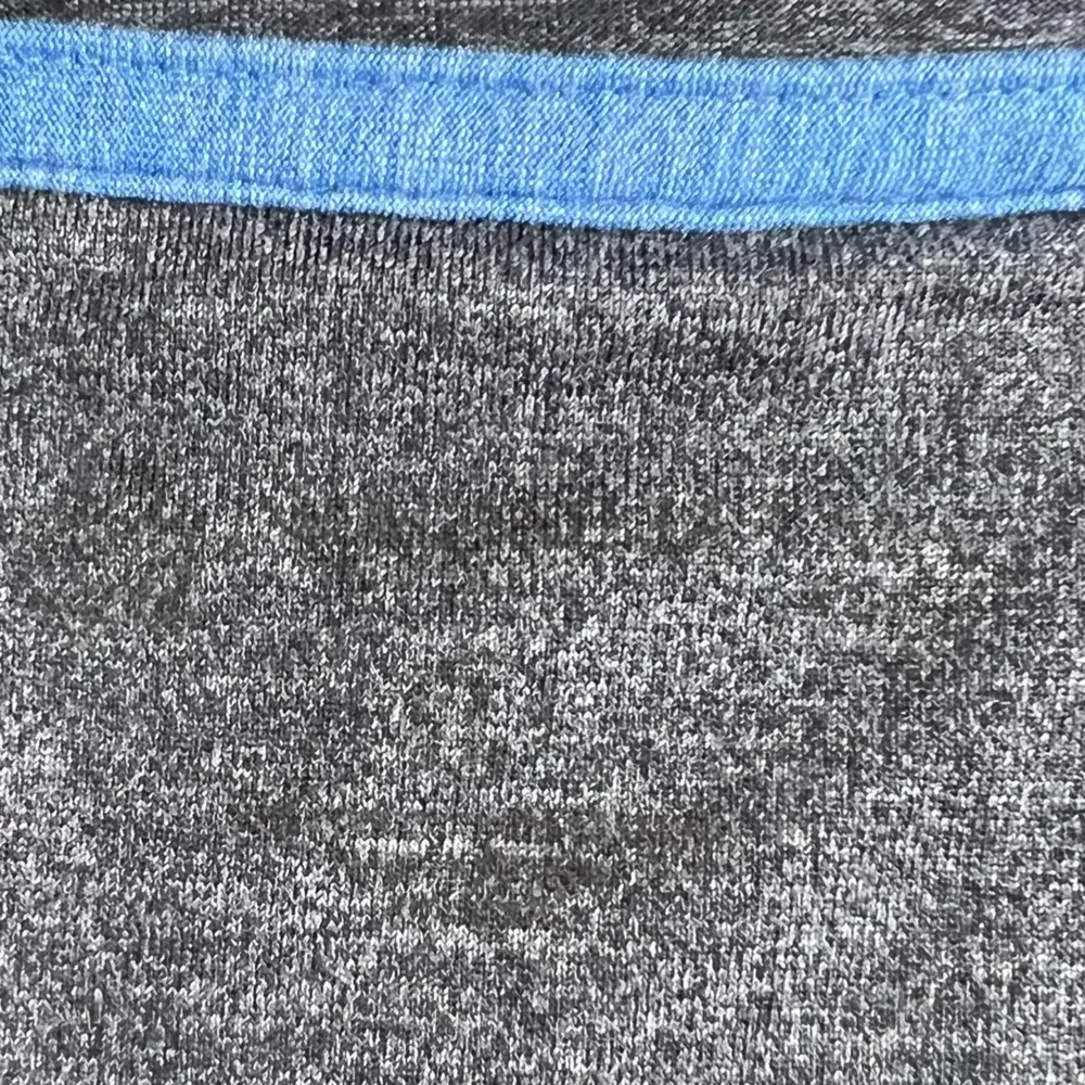 Magnolia Lane Tech Masters Golf 1/4 Zip Pullover Heathered Blue Size L - Image 5