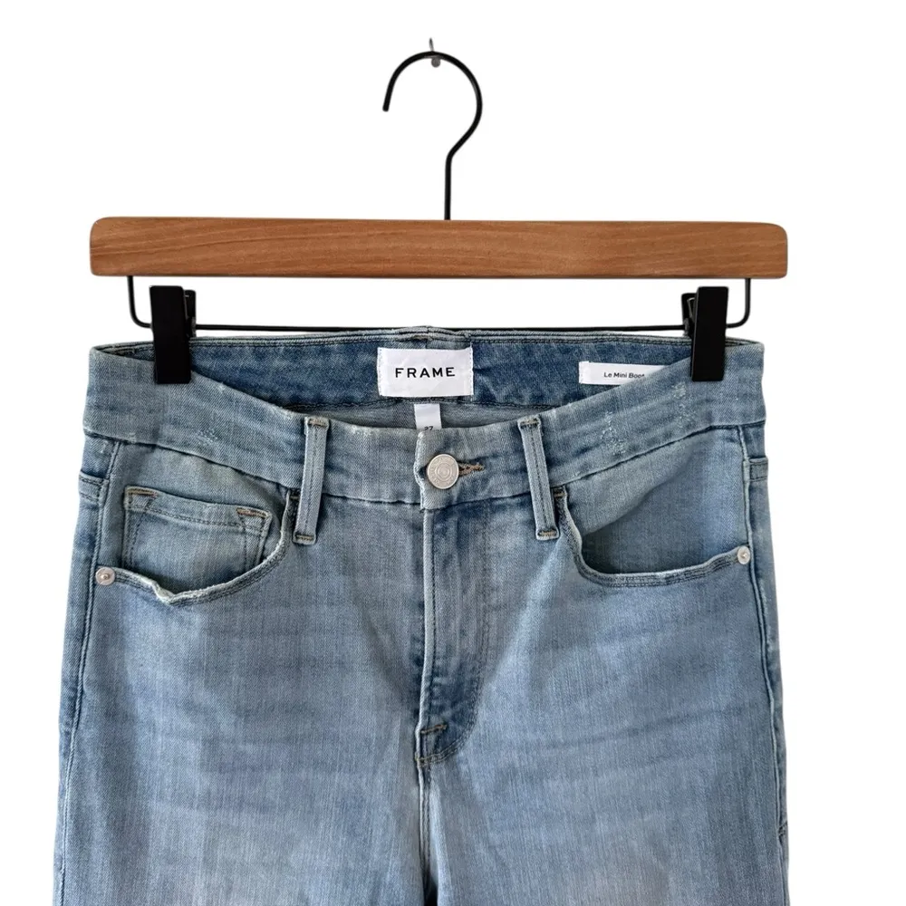 Frame Le Mini Boot Jeans in Grenoble - Image 7