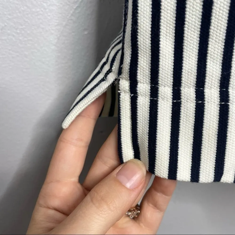 MADEWELL Striped Dress Womens Size XS Nautical Sailor Preppy Coastal Minimalist - Image 5
