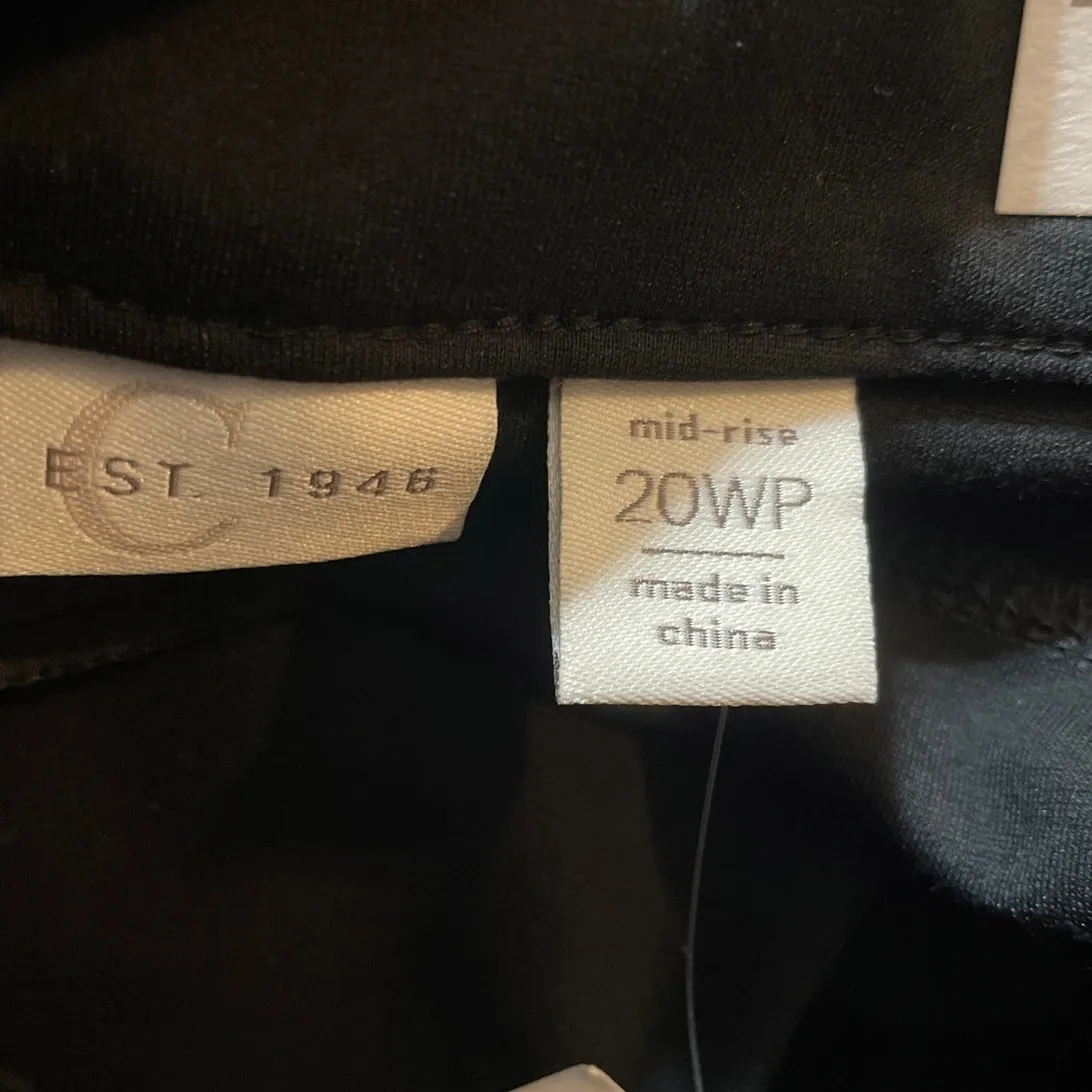 Cato Women Pants 20WP Black Stretch Comfort Workwear Office Academia Travel‎ NEW - Image 2