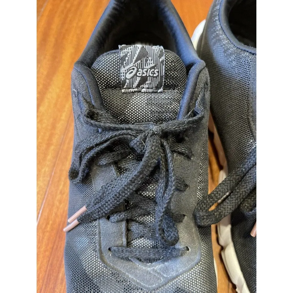 ASICS Gel-Quantum 90 2 1022A210 Sneakers Women's Size 8 Black Rose Gold Accent - Image 5