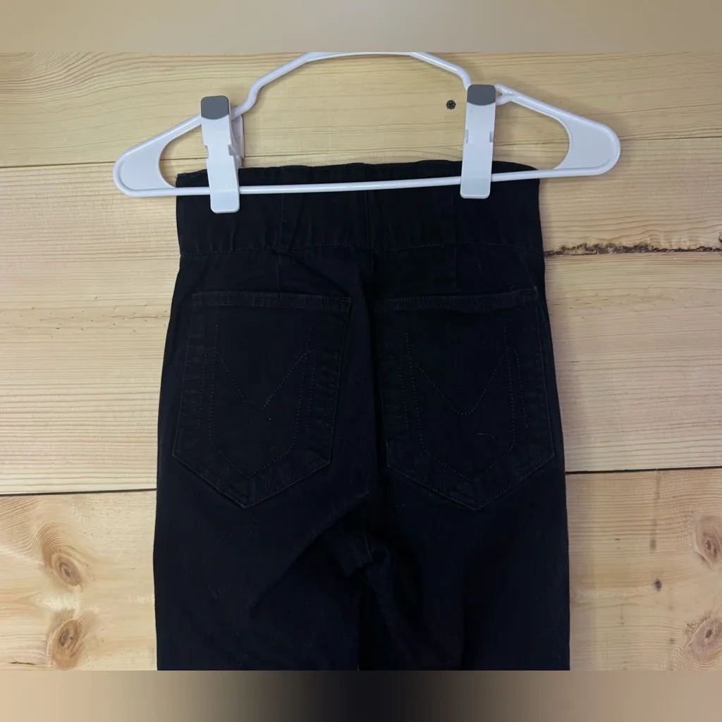 Mumu Blue Black Pull on Bell Bottoms - Image 6