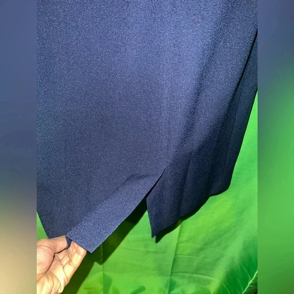 Karl Lagerfeld Dress size 4-Navy Blue - Image 8