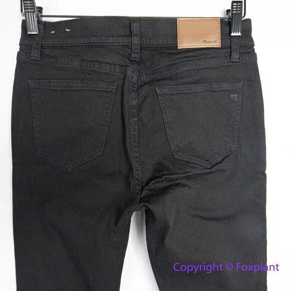 NEW‎ Madewell Skinny Skinny Jeans in black Wash, 27 - Image 8
