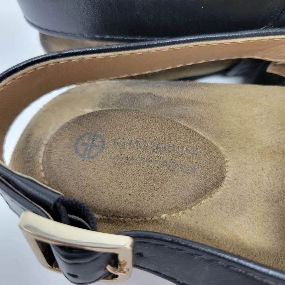 Giani Bernini Faux Leather Open Toe Slip-on Ramonaa Slingback Slide Sandal 7.5 M - Image 6