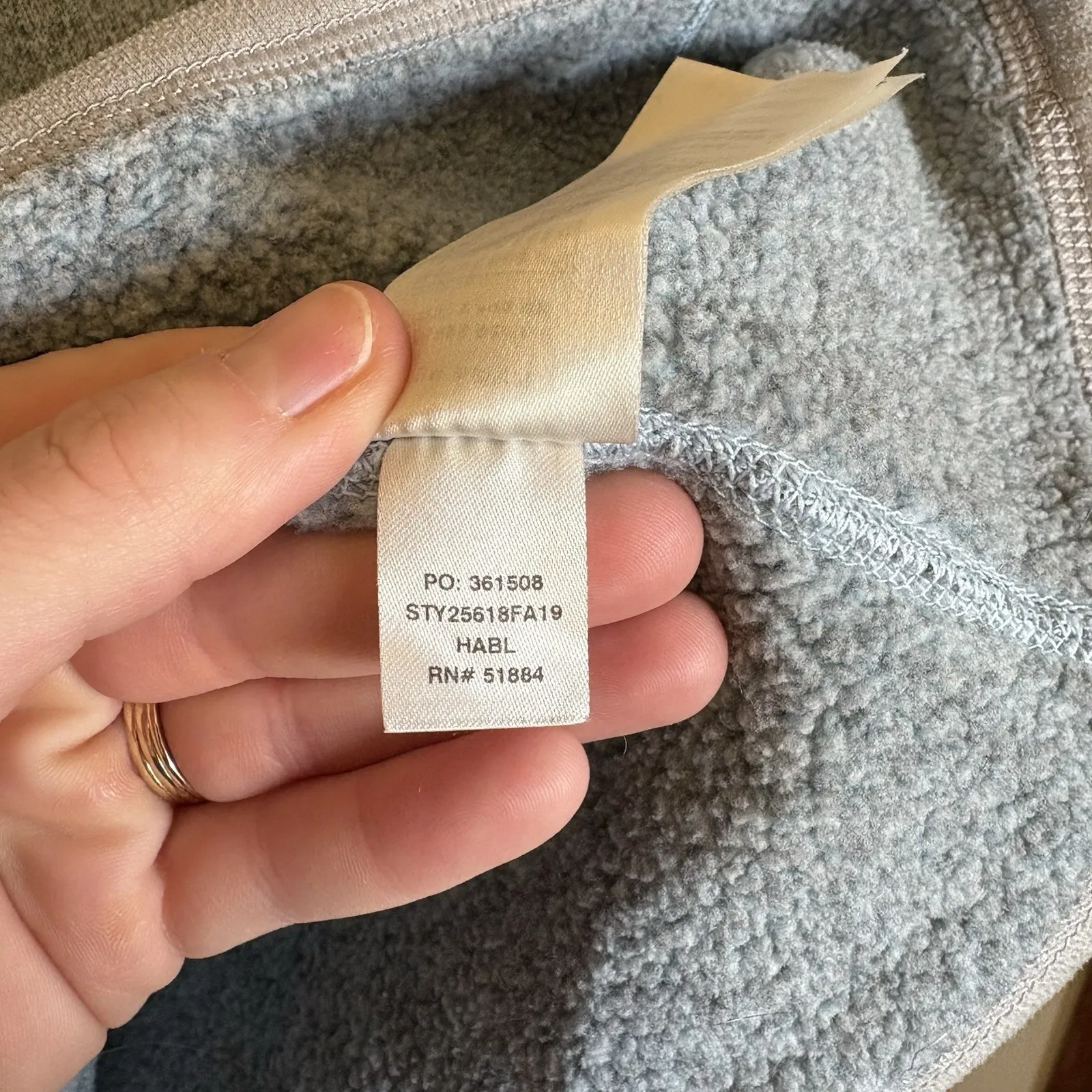 Patagonia Women's Better Sweater 1/4-Zip Sz Small Style‎ 25618 Hawthorne Blue - Image 8