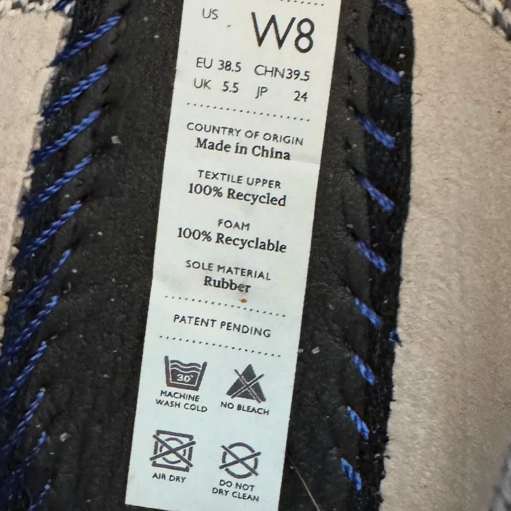 Rothy's Round Ash Grey Camo Flats Gray Size 8 - Image 2