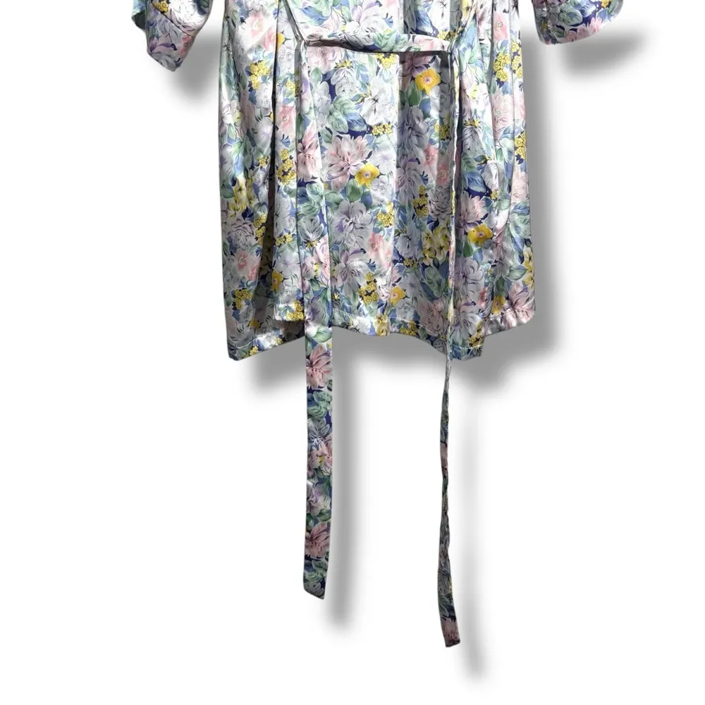 Elysian Fields Floral Robe and Sleep Top Pink Size L - Image 7
