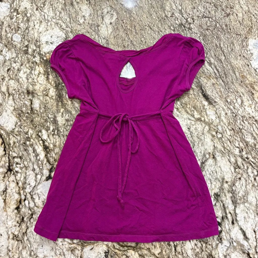 Y2K Op Babydoll Tie Back Top - Image 4