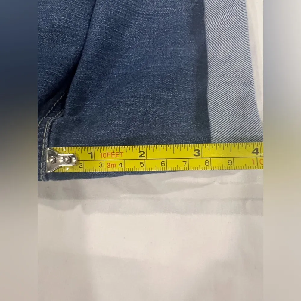 Earl Crochet Design Jean Shorts Size 12P Blue - Image 6