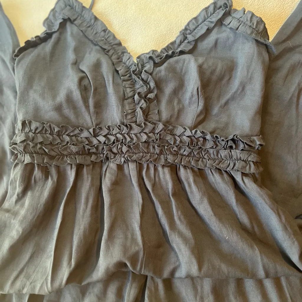 Altar'd State Elegant Black jumpsuit Dress size M - Image 12