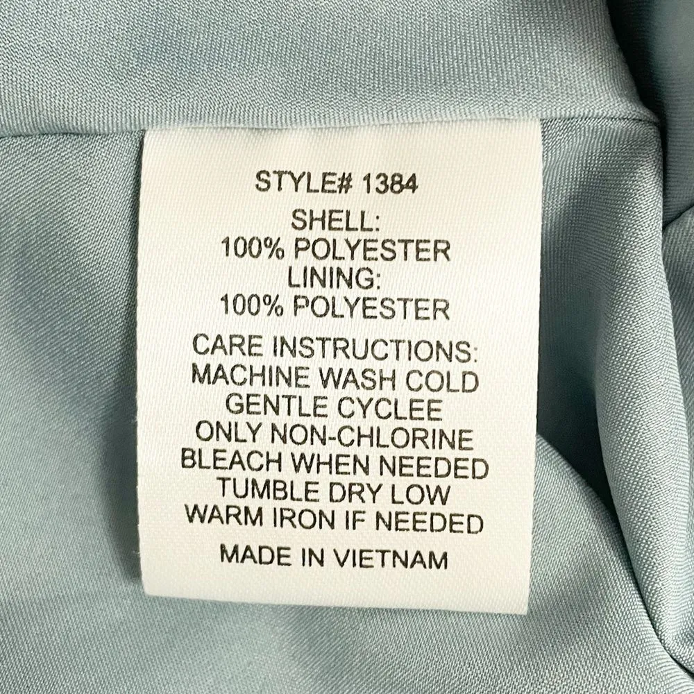 Hutch Anthropologie Sage Green Tropical Floral Aislinn Hi-Low Maxi Dress Size XL - Image 11