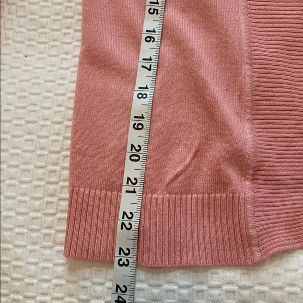 Leo & Nicole Open Front Cardigan size L. - Image 5