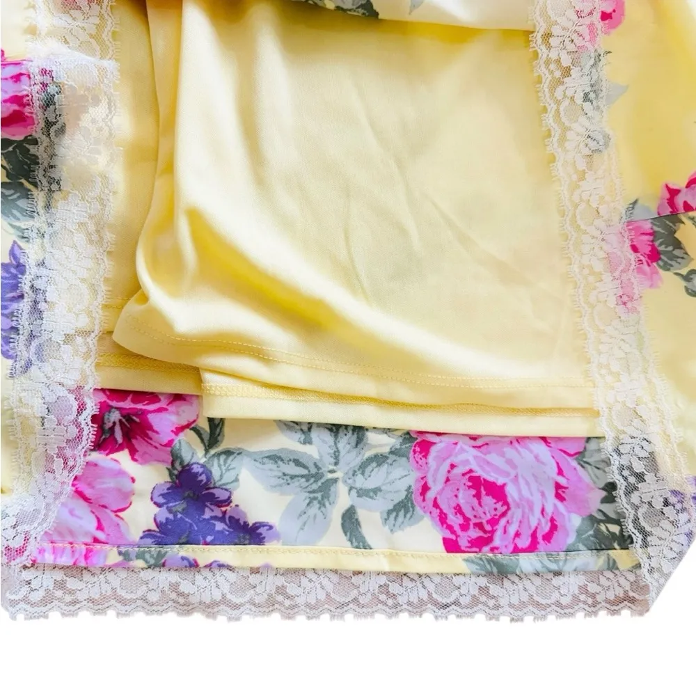 Wayf Floral Yellow midi Dress NEW - Image 12