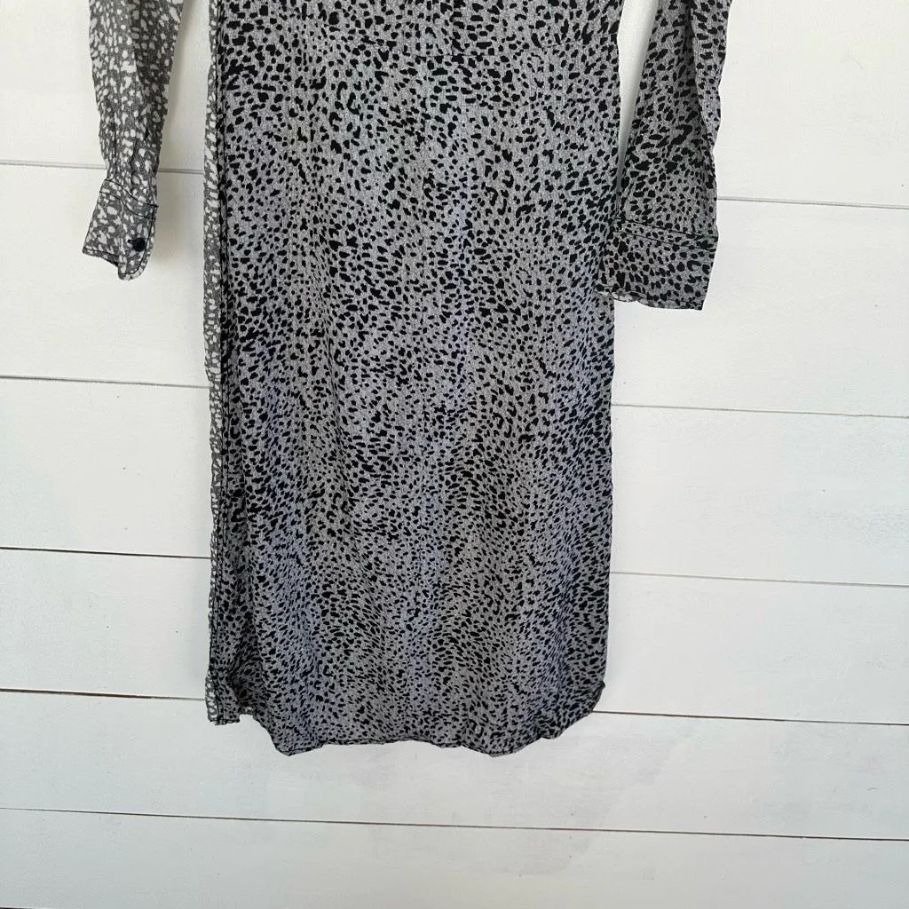 Rag & Bone Women’s 2 Leopard Karen Silk Wrap Dress - Image 5