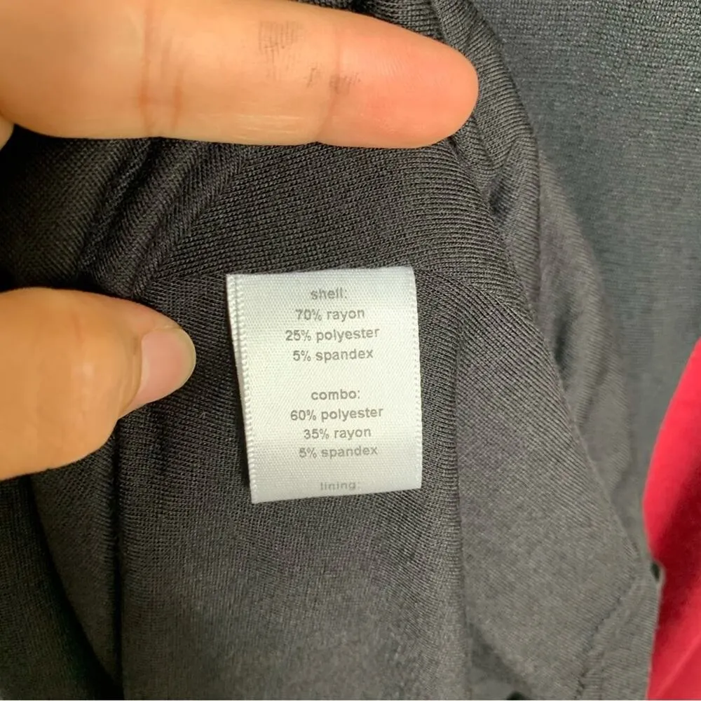 Anthropologie Hutch color block fit n flare dress size XL office‎ career teacher - Image 6