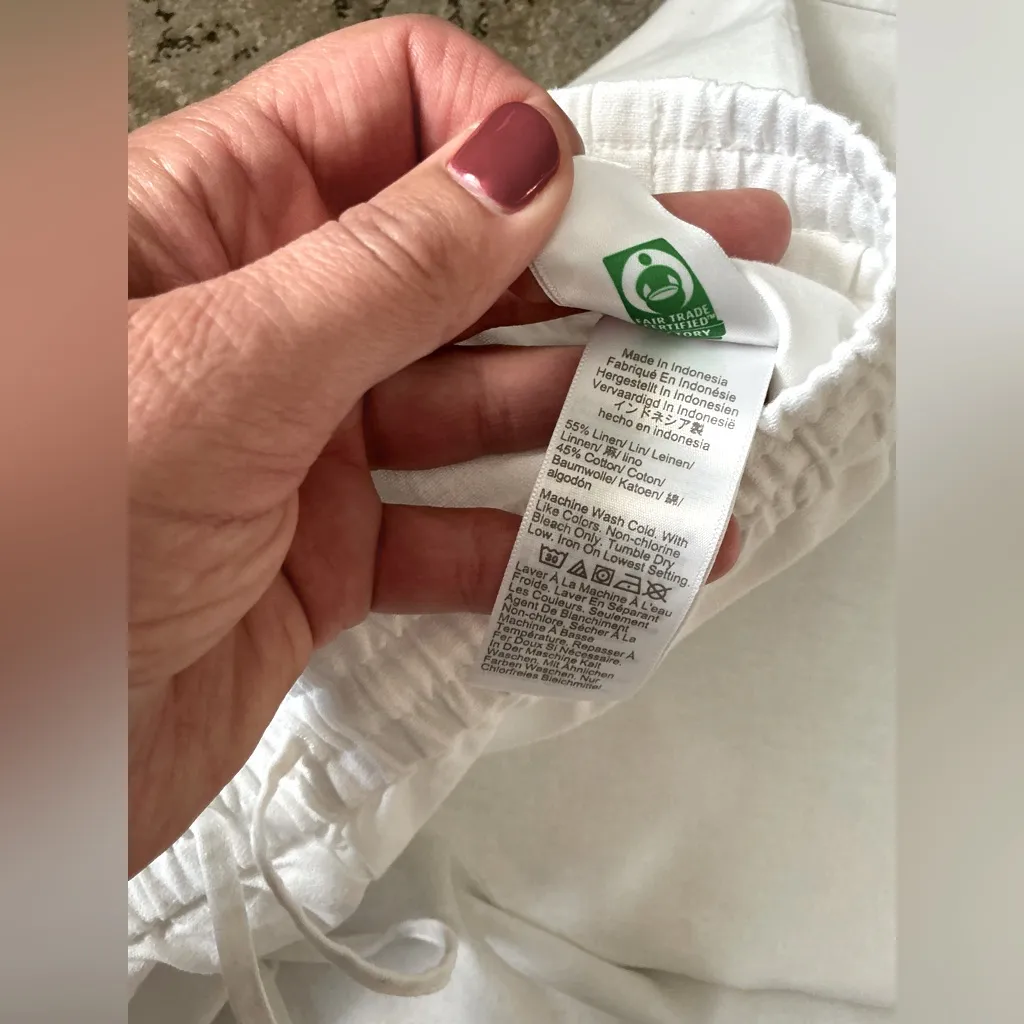 LINEN J.CREW WIDE LEG PANTS NWT 🌸 - Image 4