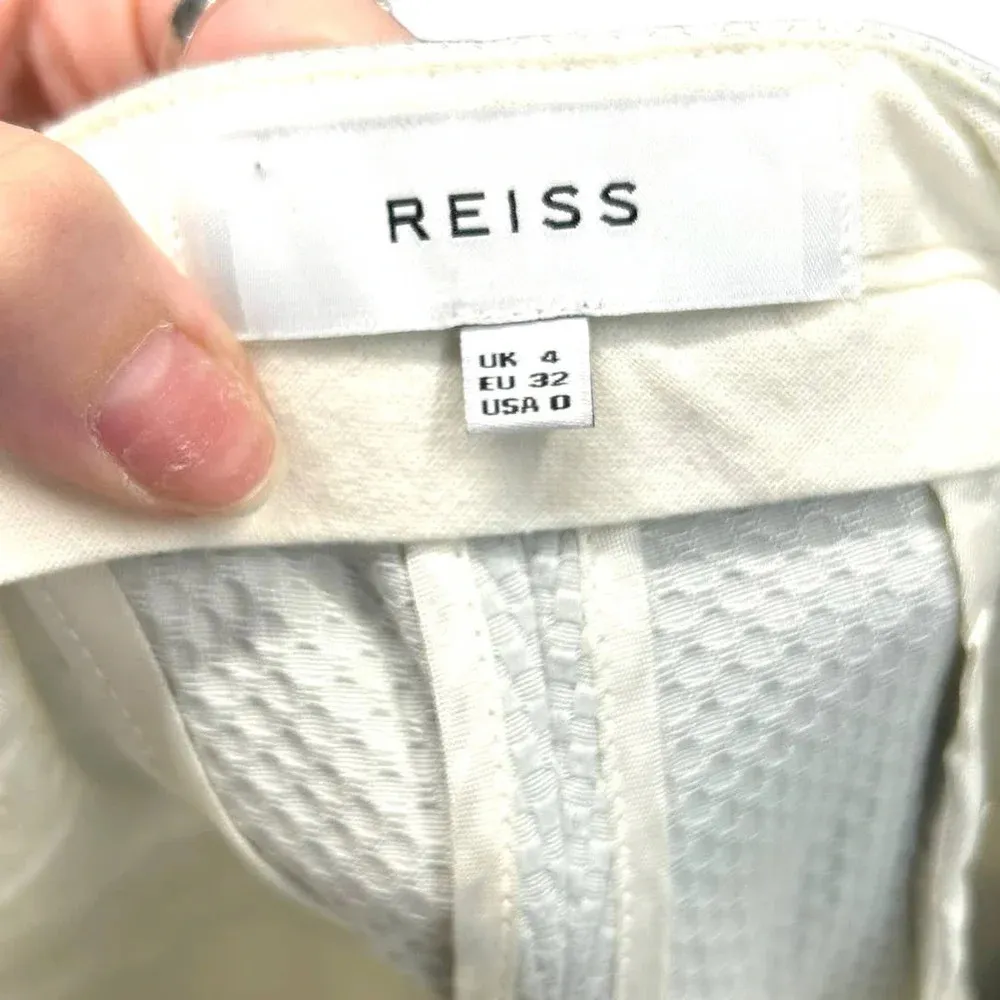 Reiss‎ Harloe Slim Leg Trousers Frosted Mint Gray Size 0 - Image 9