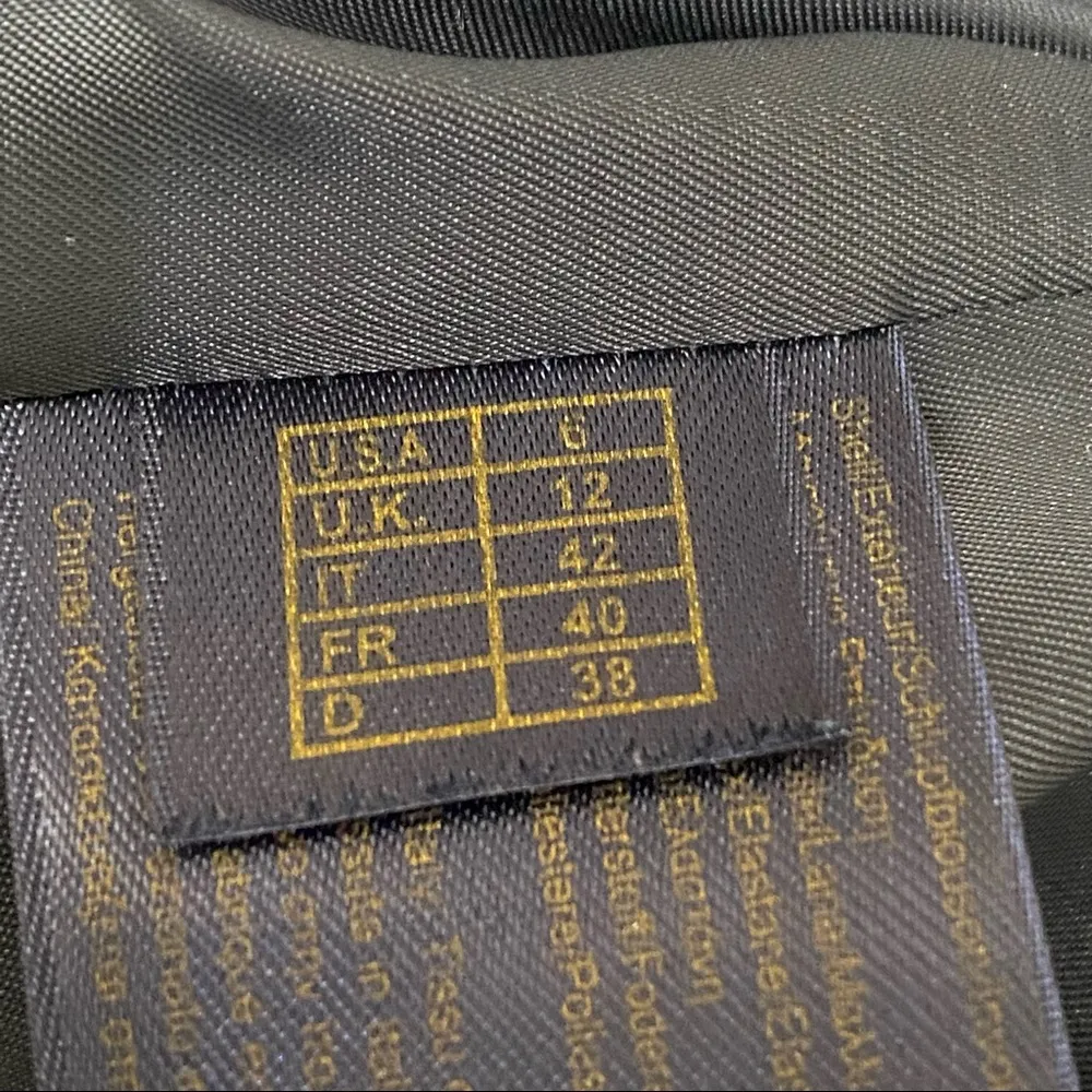 Brooks Brothers Navy Wool Blend 3- Button Women’s Blazer Size 6 - Image 12