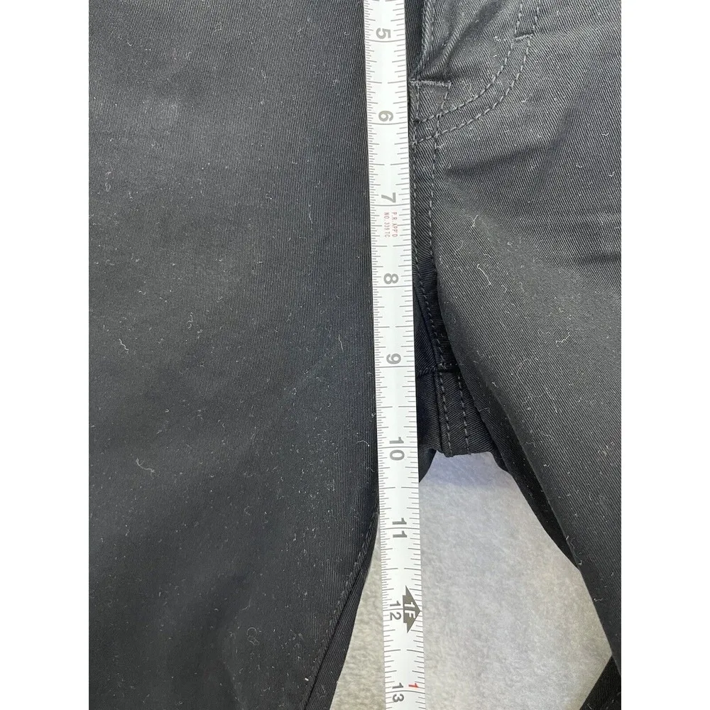 Style & Co Women's Capri Pants Solid Black Cuffed Size 4 Petite Curvy - Image 6