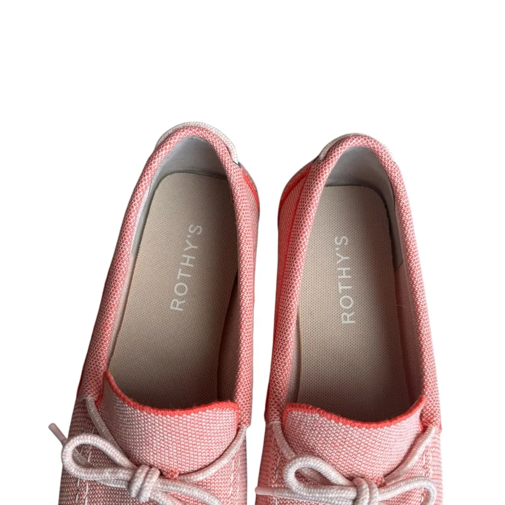 Rothy’s - NWOB The Boat Shoe Sunbaked Pink Loafers Sz 8.5 - Image 4
