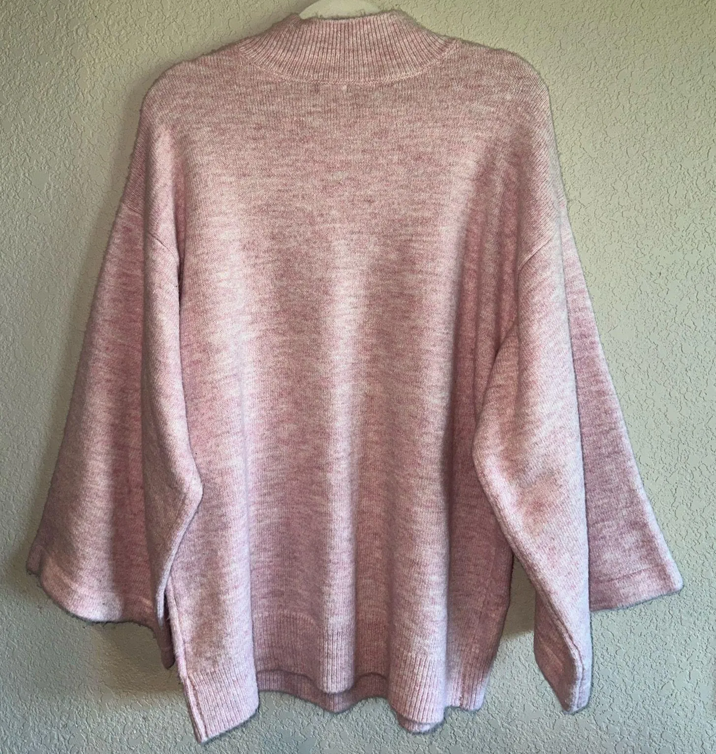 Wide Arm Pink Sweater - Image 3