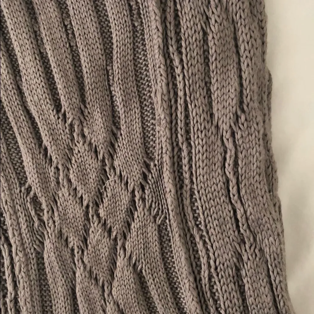 Feel the piece‎ circle scarf Taupe Cottagecore Braided Winter Warm Minimalist - Image 7