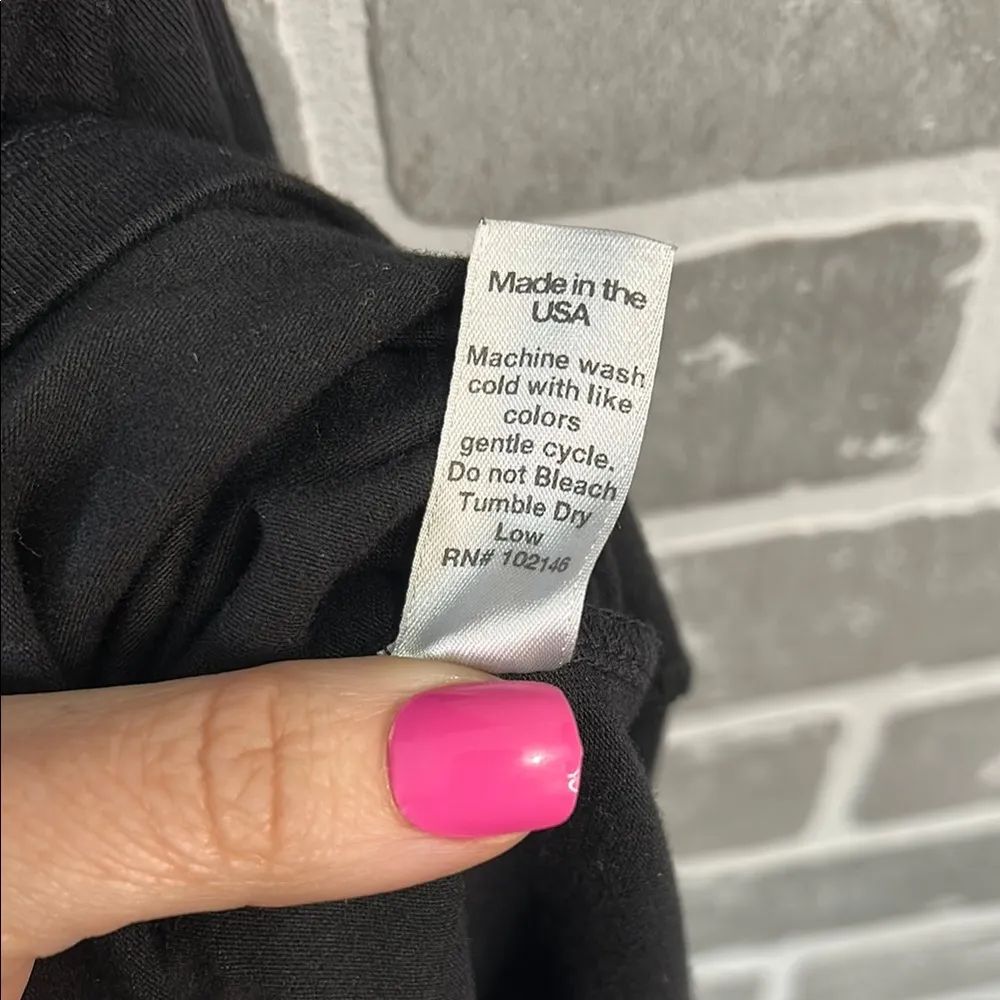 Michael Stars NWOT Rouched Women's Racerback Midi Dress, Black Size Small - Image 7